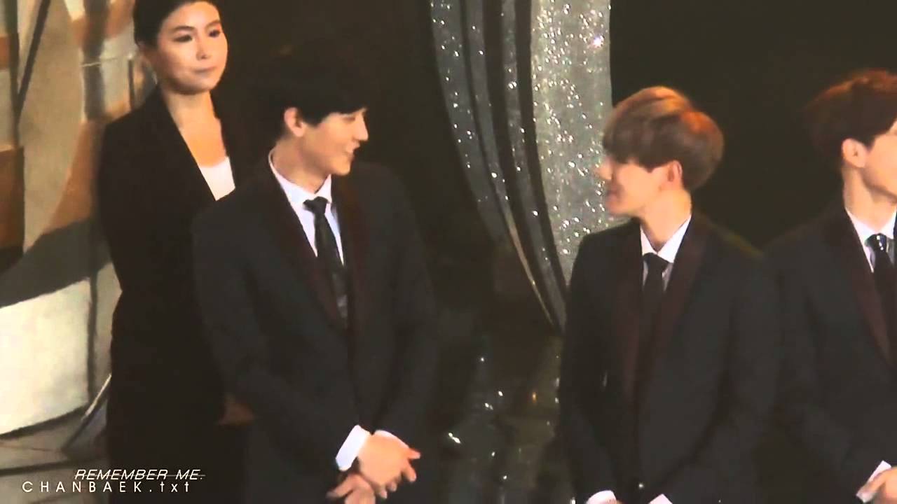 140116 Golden Disk Awards - CHANYEOL BAEKHYUN (focus)