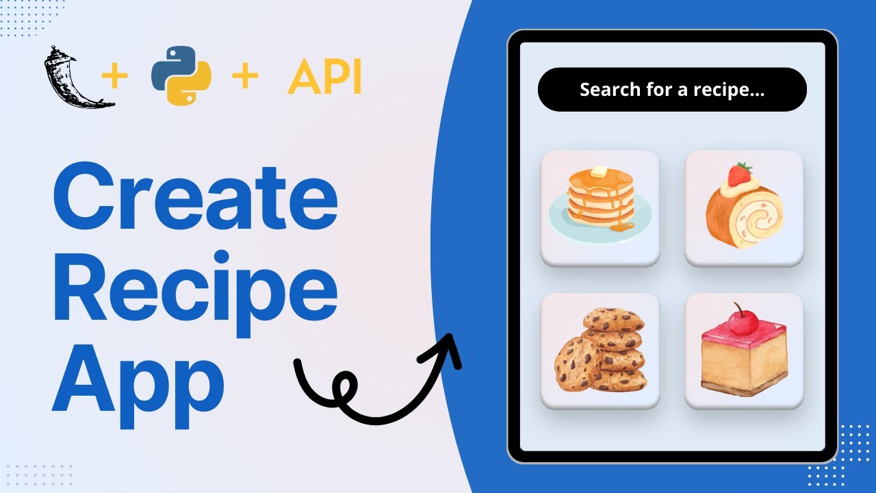 Build a Recipe App with Python & Flask | Spoonacular API