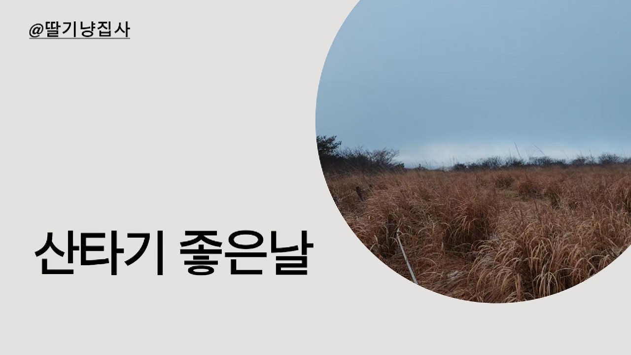 신불산자연휴양림 출발 영축산, 신불재,  신불산 1일2산 눈꽃산행