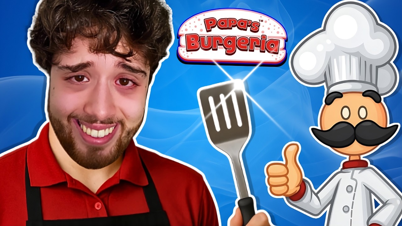 JOGUEI PAPA'S BURGERIA EM 2025 E POR ALGUMA RAZÃO... FOI INCRÍVEL!
