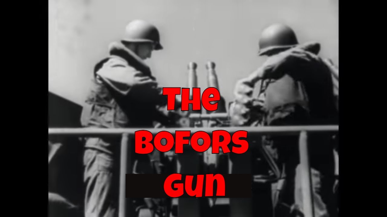 ПРОИЗВОДСТВО ЗЕНИТНОЙ ПУШКИ BOFORS 40 ММ НА ЗАВОДЕ CHRYSLER BOFORS GUN TEAM 58844