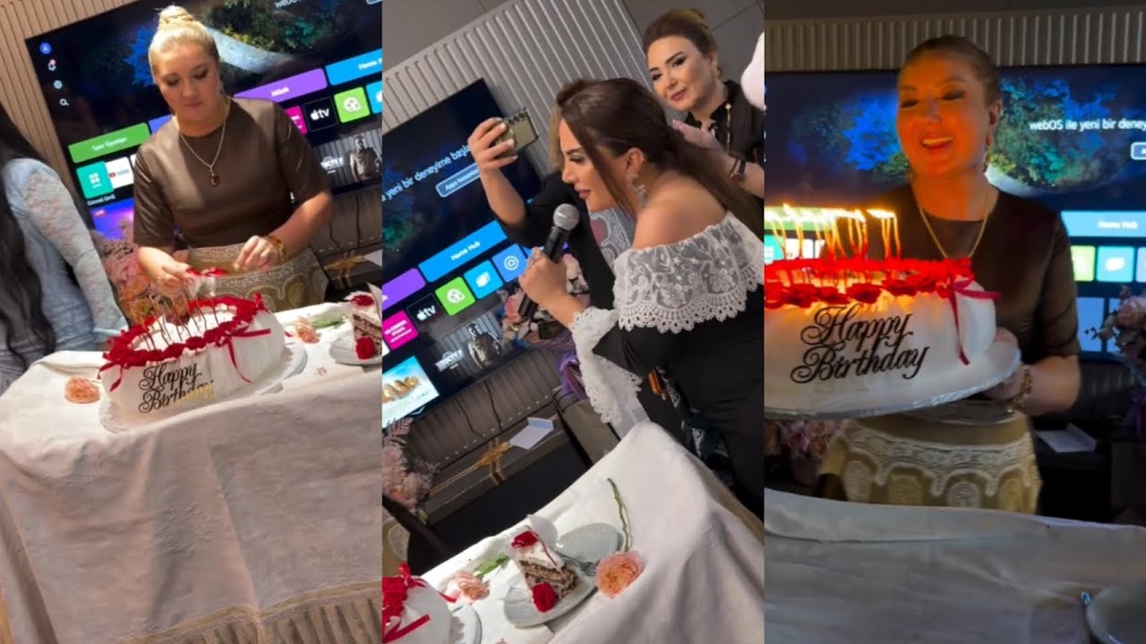 Şairə Nazilə Səfərli özünə təmtəraqlı ad günü etdi 