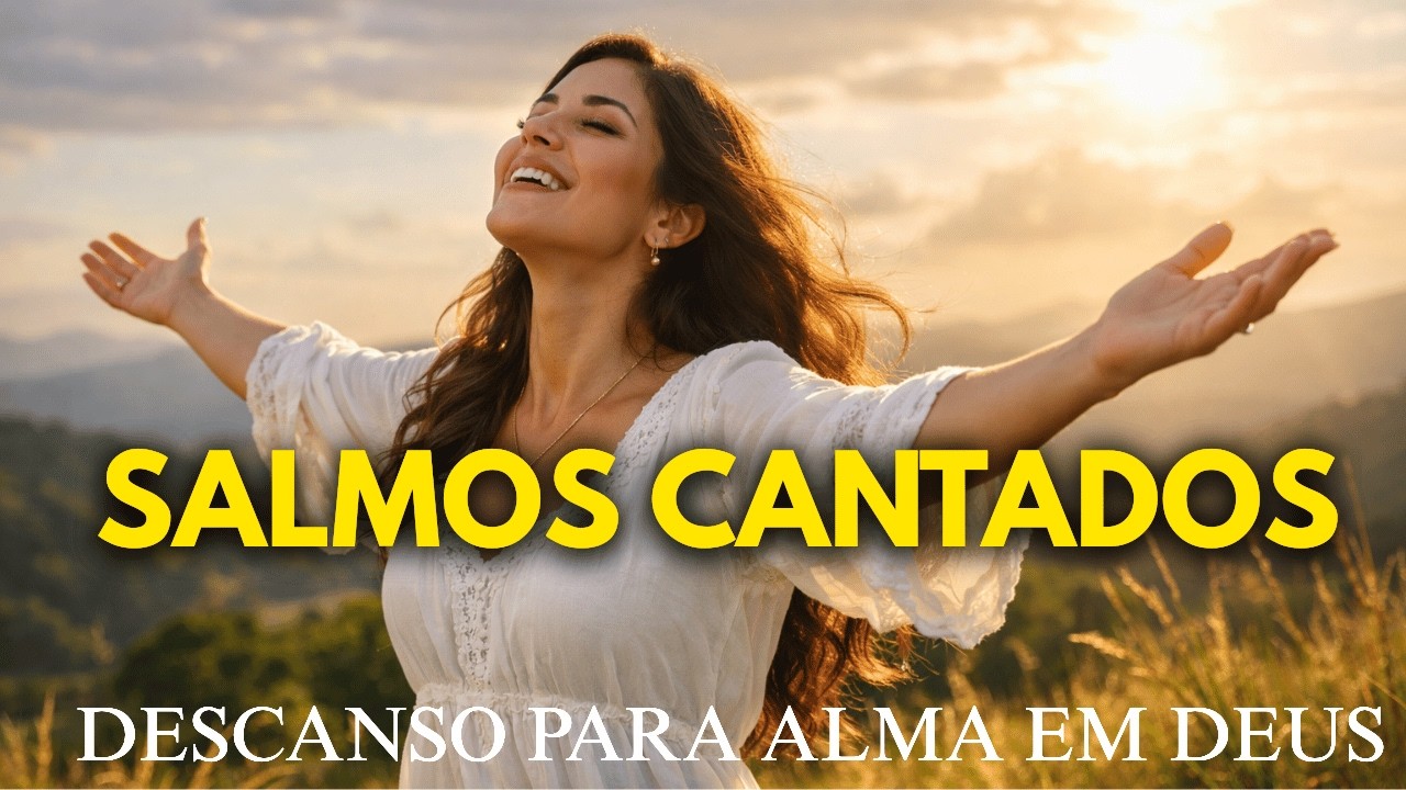 SALMOS CANTADOS 1 HORA  DE  LOUVORES PARA SENTIR A PRESENÇA DE DEUS E ACALMAR A ALMA | ORAR, DORMIR