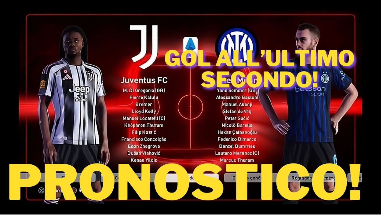 DERBY D'ITALIA!! PRONOSTICO INTER-JUVENTUS | Football Life 26