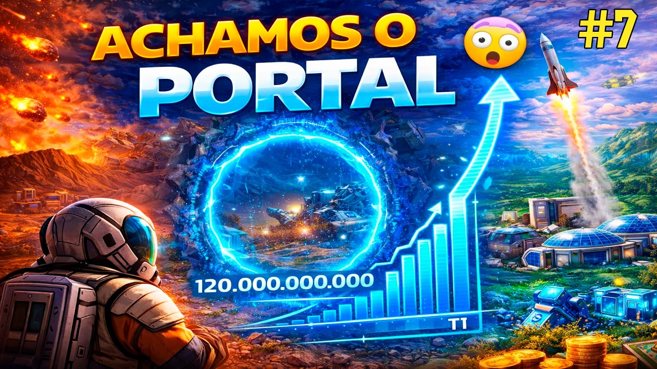 SE ISSO FUNCIONAR… O PLANETA DISPARA 😳 | Planet Crafter #7