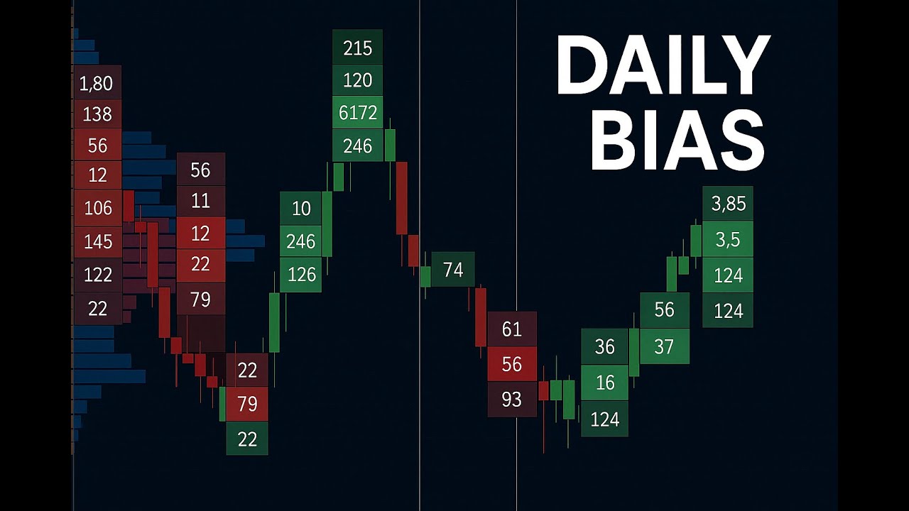 How to Find Daily Bias Using Order flow!