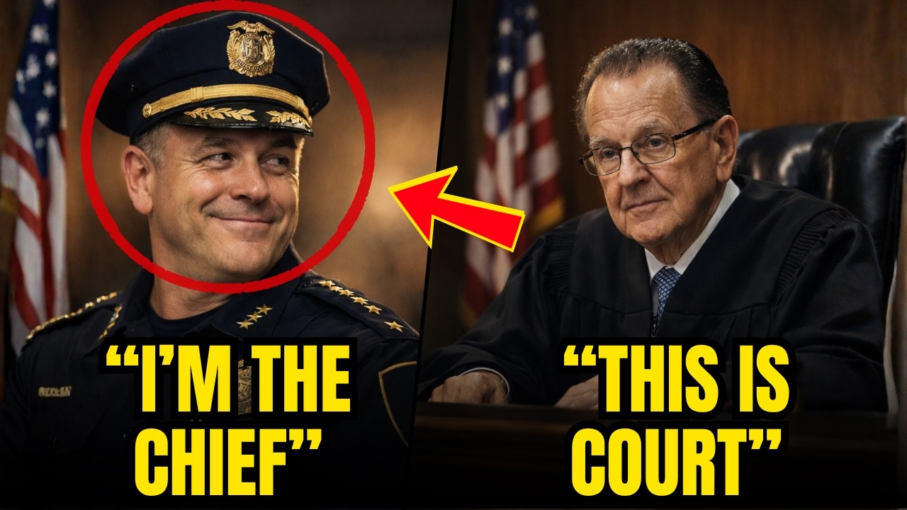Chief of Police Laughs at Judge—60 Seconds Later He's Begging in Courtroom Showdown