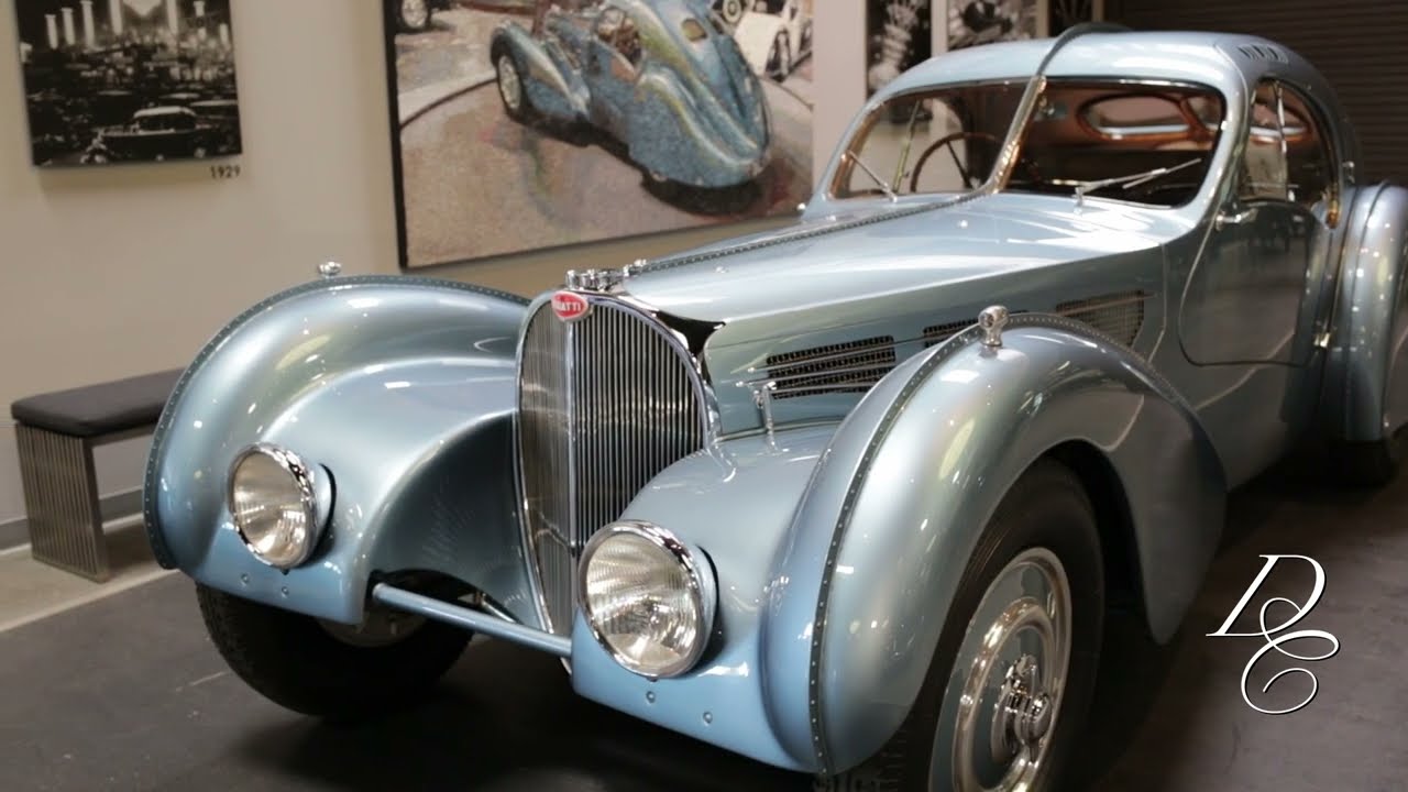 Самый редкий Bugatti из всех! Bugatti Type 57 SC Atlantic 1936 года