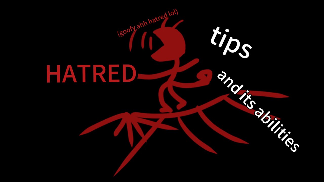 HATRED tips and guide || Block tales