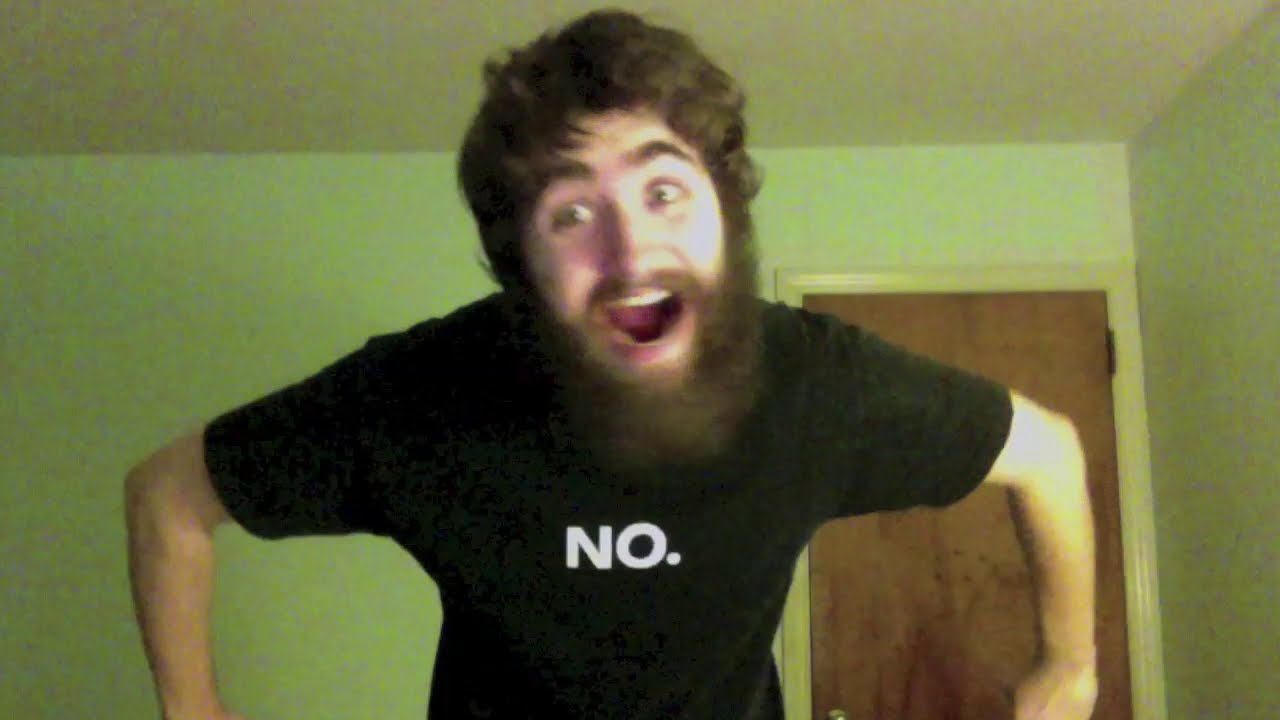 The Crazy Dancing Beard Man! - Frogbass [EPILEPSY WARNING]