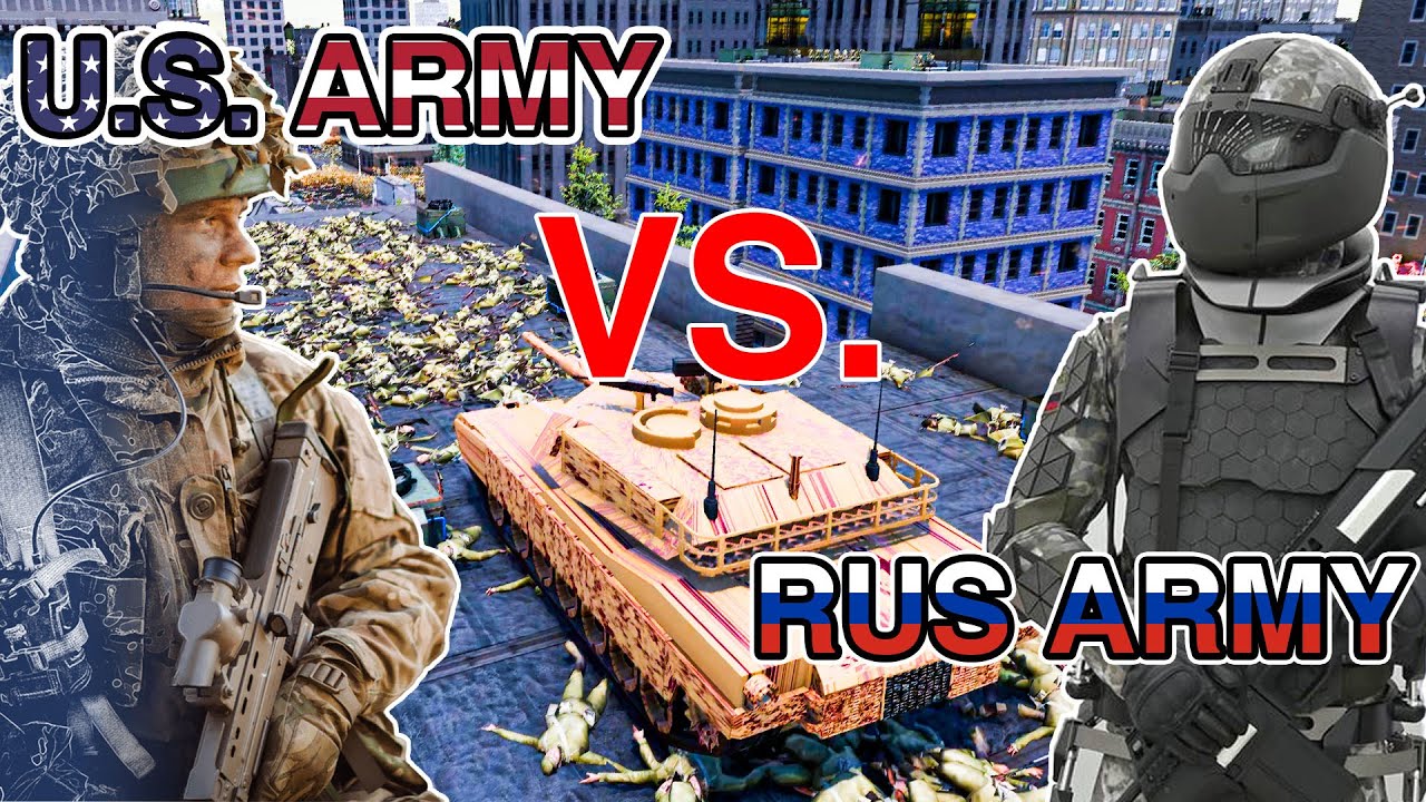 US Army vs Russian Forces: Epic Liberation Mission in a City Under Siege | UEBS 2 Showdown!