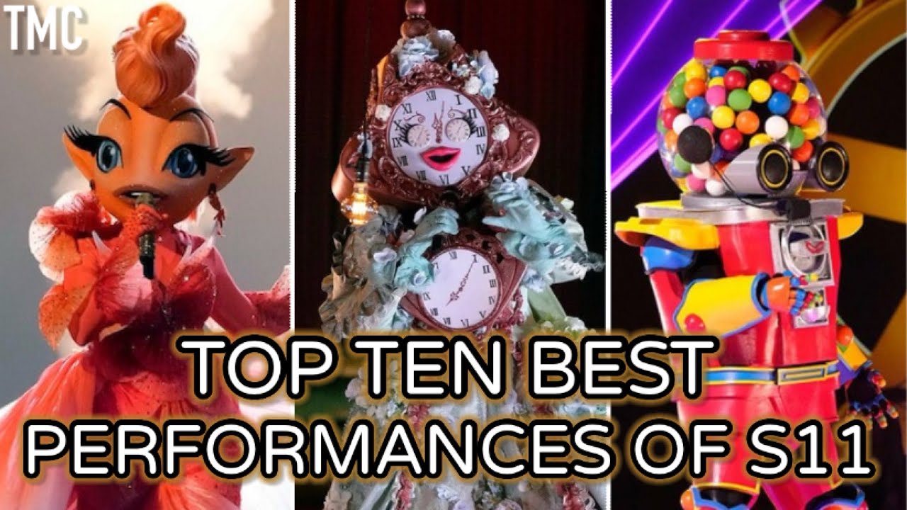 Top Ten Best Performances Of Season 11 (The Masked Singer S11)