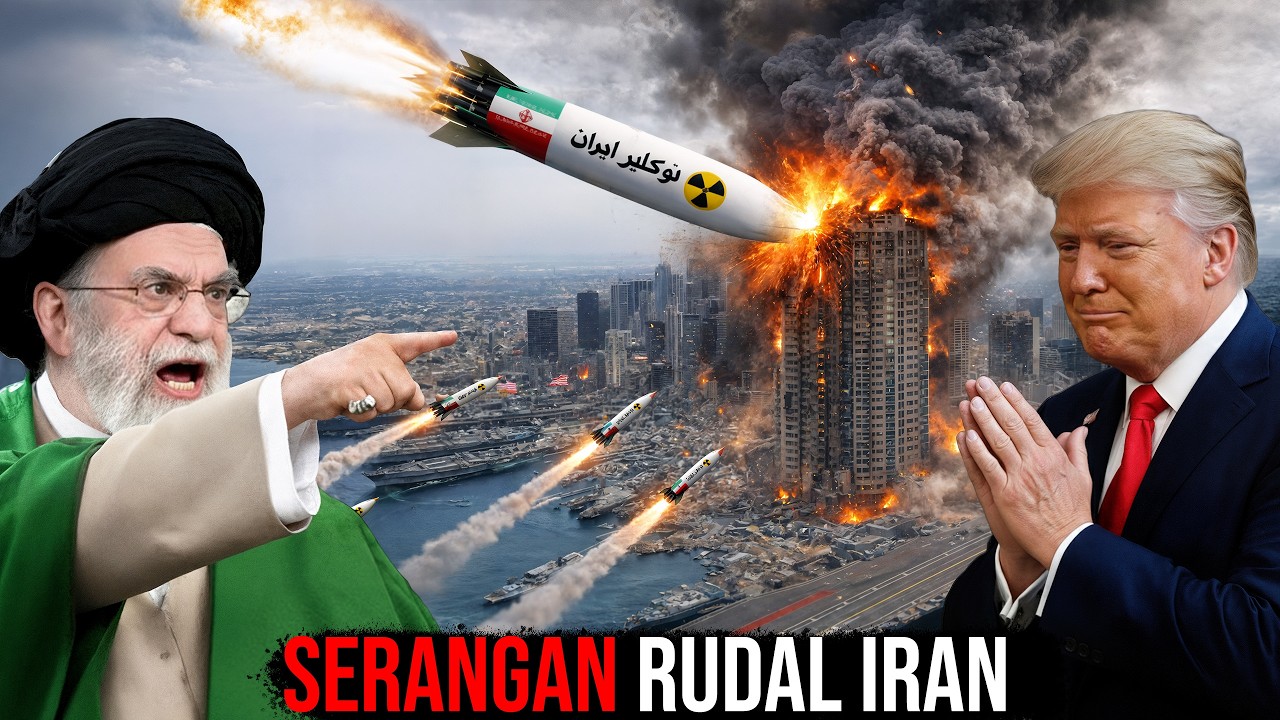 SERANGAN BALASAN IRAN DIMULAI!? Iran Arahkan Rudal Hipersonik ke Pangkalan AS di Timur Tengah