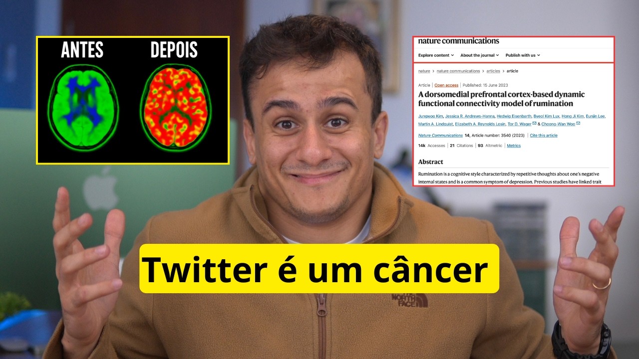 Por que o TWITTER é a rede social mais DESTRUTIVA para o CÉREBRO? (científico)