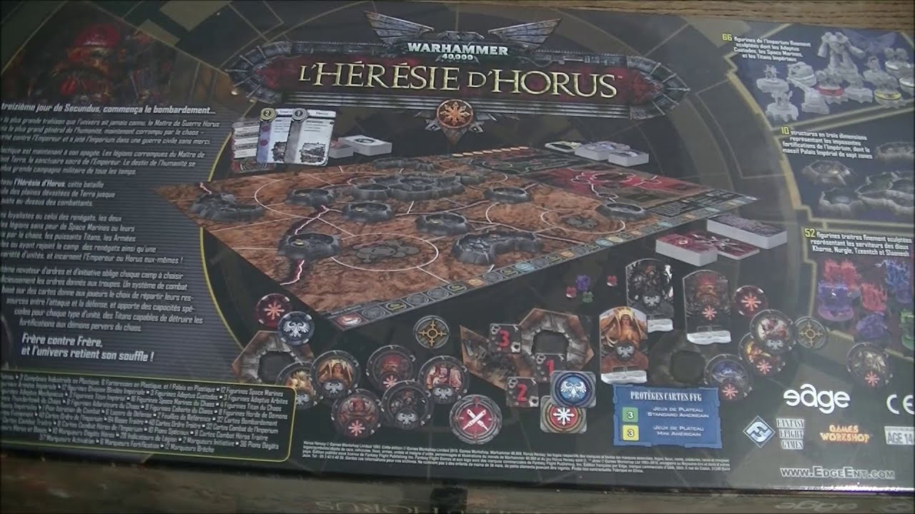 Warhammer 40k l'h&eacute;r&eacute;sie d'Horus + NEWS sur Warhammer 40k Conquest