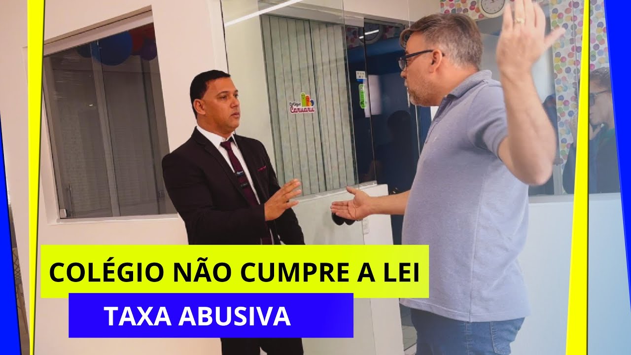 COLÉGIO CARUARU NÃO CUMPRE A LEI E BLITZ É ACIONADA.