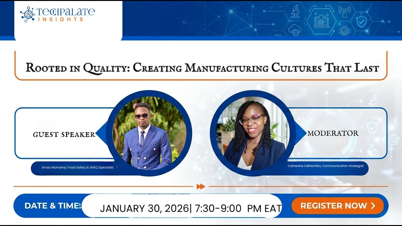 Food Safety Culture vs Compliance: How to Build Quality That Lasts | Amos Momanyi