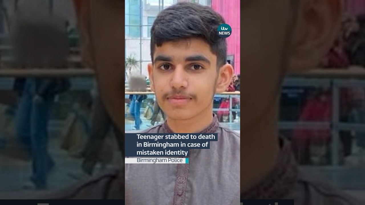 Teenager stabbed to death in Birmingham city centre named by police #itvnews #news #birmingham