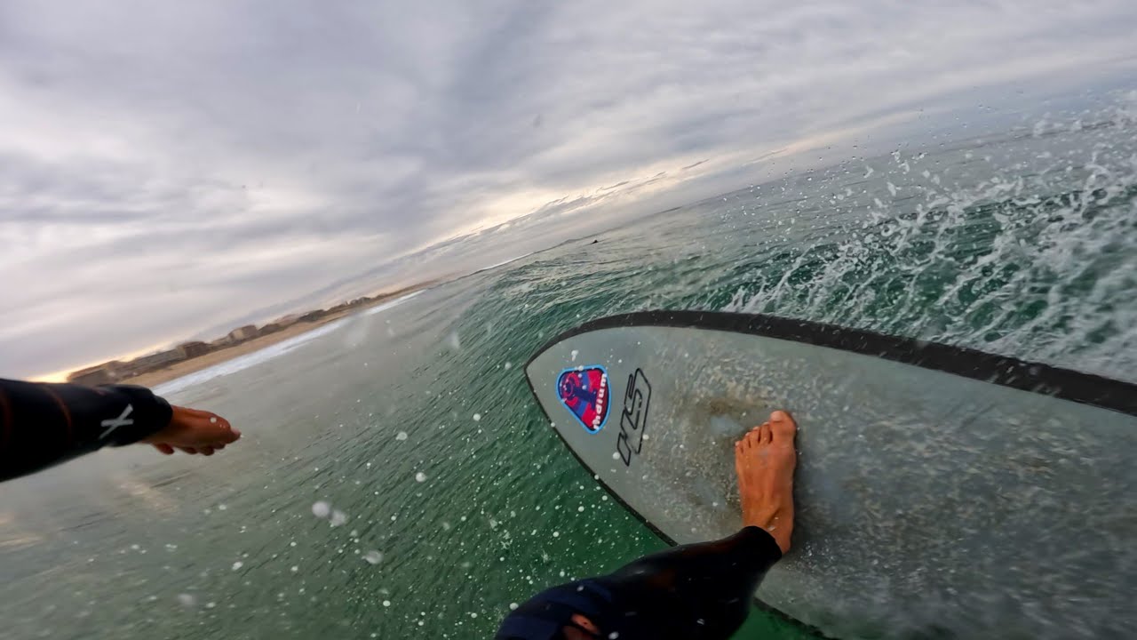 Quelques Turn Dans de l'Eau Bien Belle Septembre 2022 Lacanau POV SURF