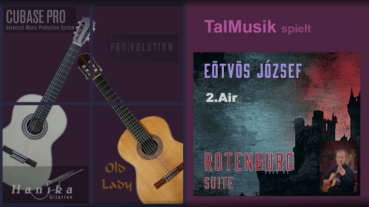 Jozsef Eotvos - Rotenburg Suite - 2.Satz Air - Gitarrenquartett