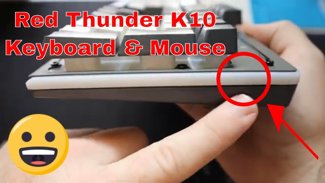 Беспроводная клавиатура и мышь Red Thunder K10 | Обзор