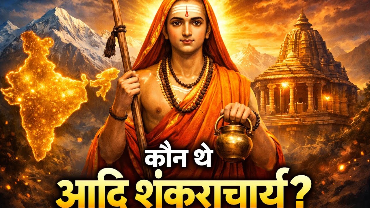 The Untold Story of Adi Shankaracharya | Sanatan Dharma ke Maha Acharya | hindi cartoon story |