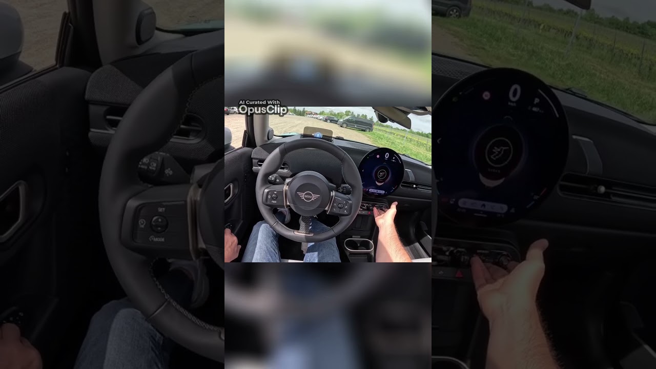 New MINI Cooper S 🇬🇧 2024 POV Test Drive #minicooper #shortvideo
