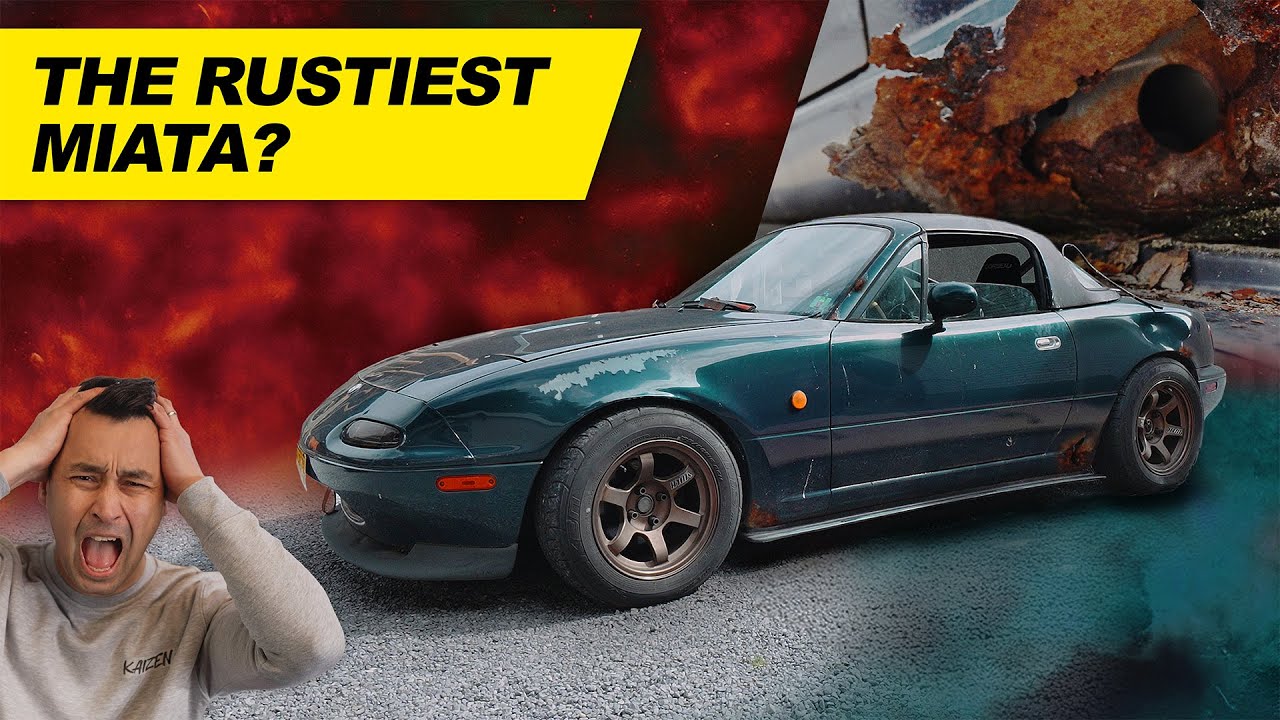 Fixing the Rustiest Miata I Have Ever Seen