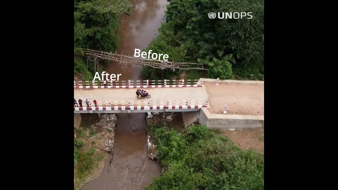 How new road infrastructure is supporting communities in Democratic Republic of Congo