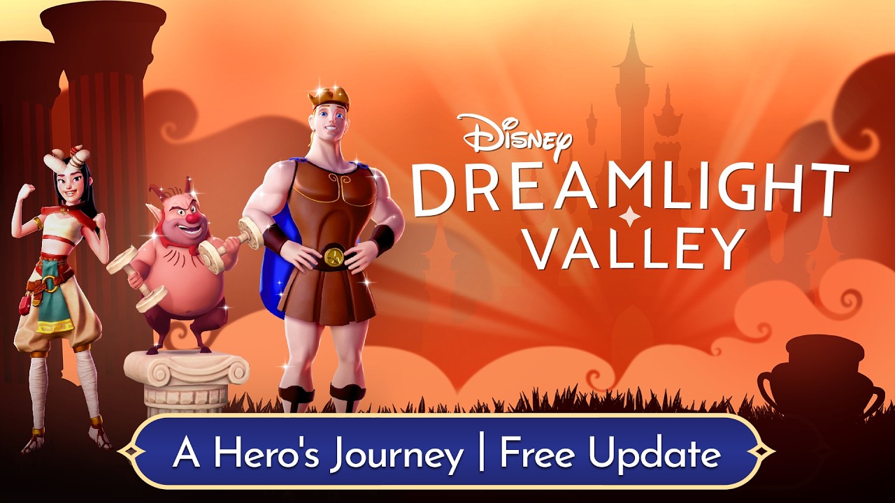 Трейлер обновления Disney Dreamlight Valley - A Hero's Journey
