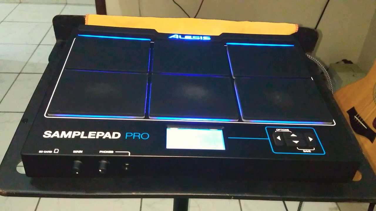 Review Alesis SamplePad Pro - Português