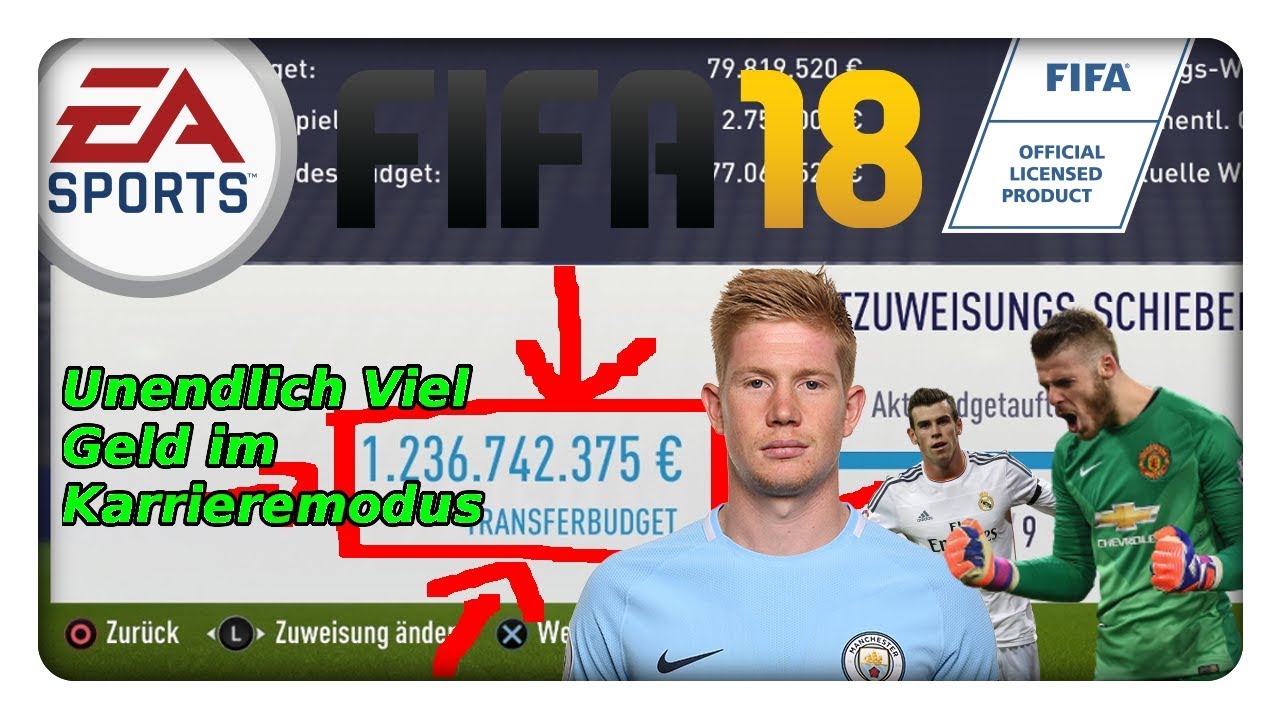 Unendlich viel Geld im Karrieremodus/ Geld Glitch [FIFA 18 Karrieremodus]