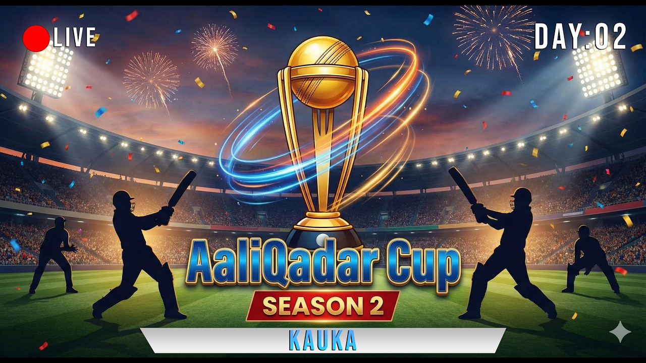 🔴Live: Day - 2 |🏆AaliQadar Cup - Season 2🏆| cricket Live | KAUKA | 2026 I