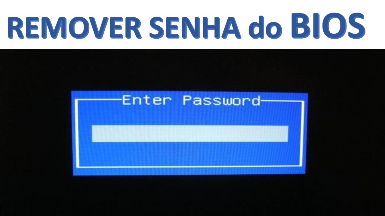 REMOVER SENHA DO BIOS em notebooks [ASUS/ACER/SAMSUNG/SONY/HP]