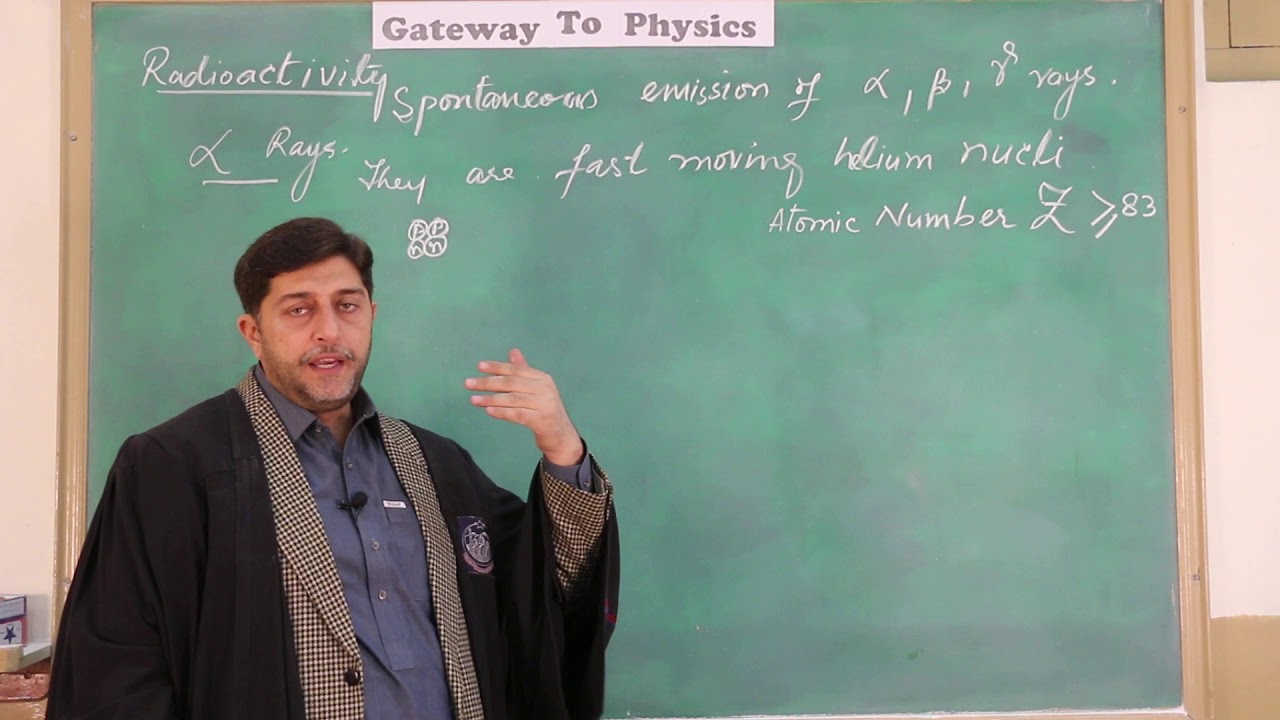 10th Physics | Nuclear Physics | Radioactivity | Pakistan Physics | Urdu/Hindi