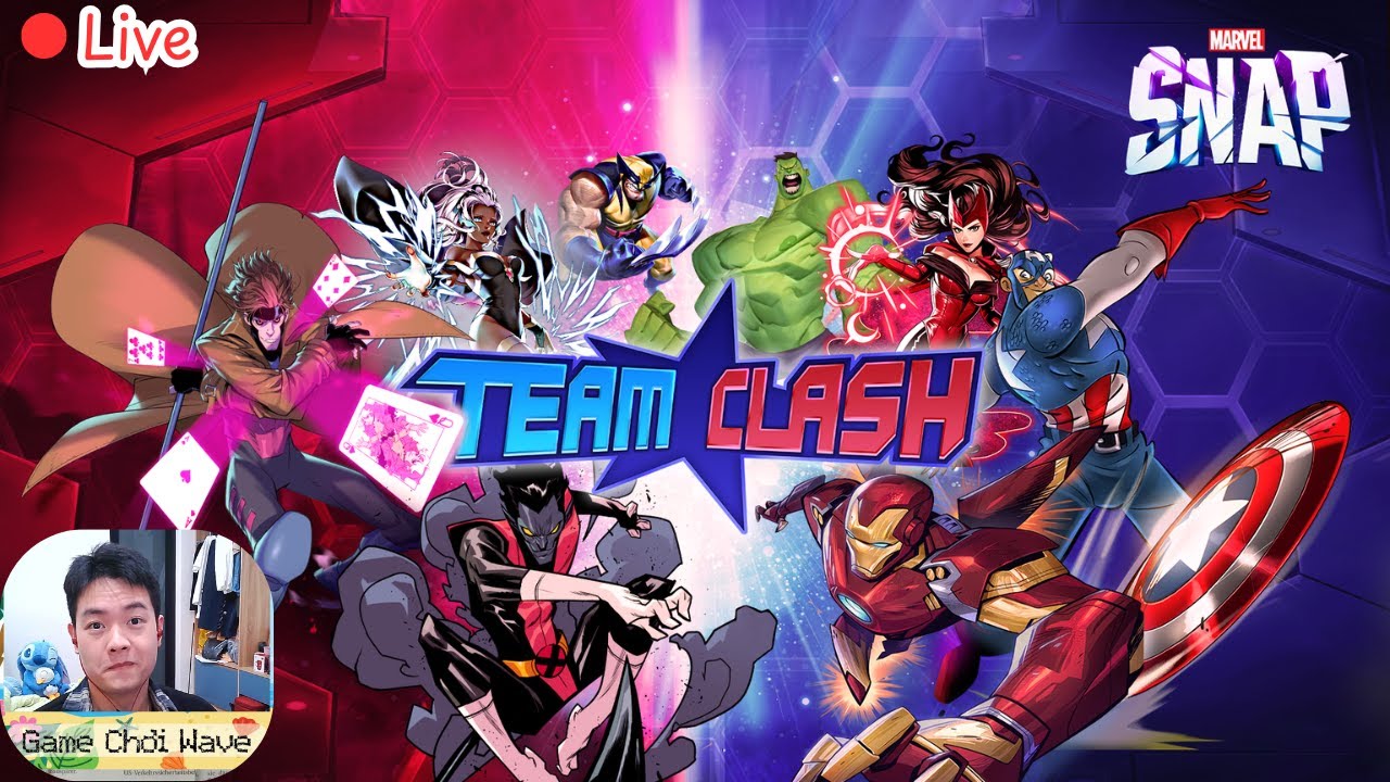 Live: Marvel Snap Team Clash đây rồi!!!