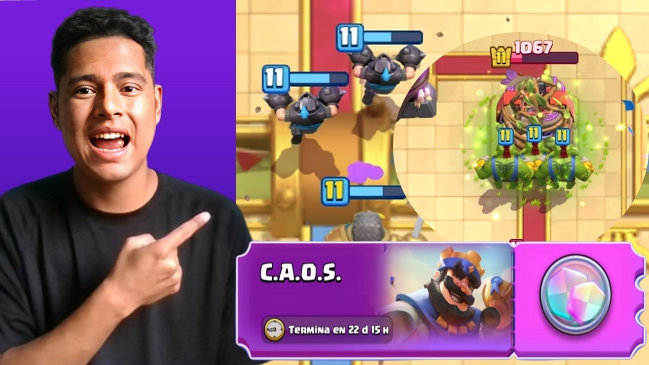 El NUEVO MODO CAOS DE CLASH ROYALE ES UNA LOCURA 🤯