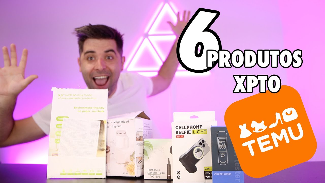 🔥 CENAS e GADGETS da TEMU SUPER BARATAS! 😱 (mas questionáveis!!! 😂  )