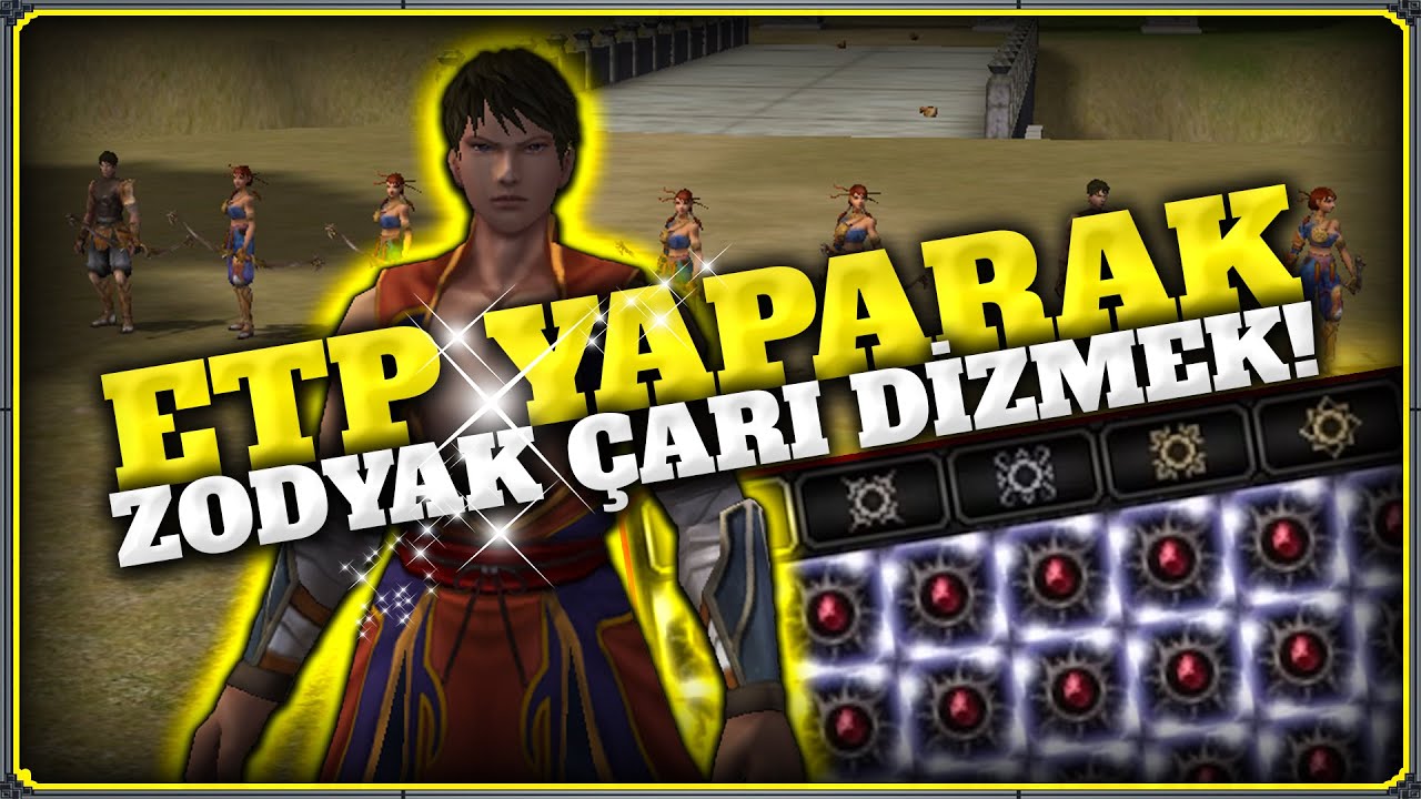 YENİ SUNUCUDA ETP YAPARAK ZODYAK ÇARI DİZMEK! | Sıfırdan Epsiz | Metin2 Safir #5