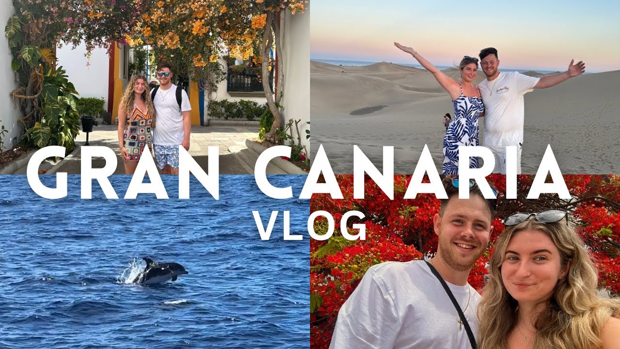 GRAN CANARIA || Puerto Rico, Amadores beach, puerto de Mogán, dolphins, Maspalomas, sand dunes