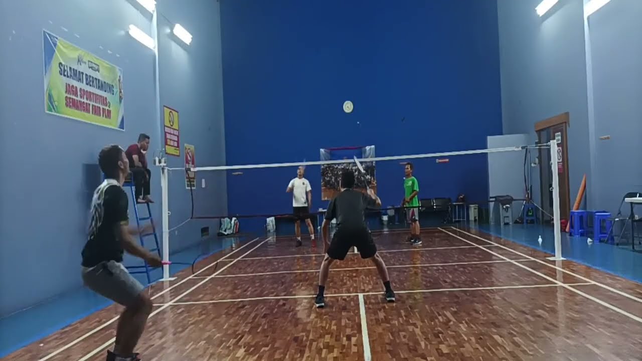 MALAM MINGGU??! BADMINTON AJA 🏸 20260110 🏸 #badminton #gor_kejora #bandung