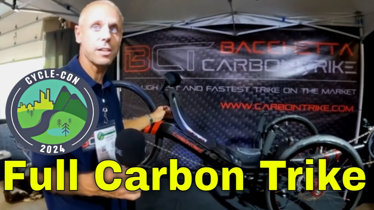 The Ultimate In Speed And Style With The Becchetta Carbon Trike At Cyclecon 2024!