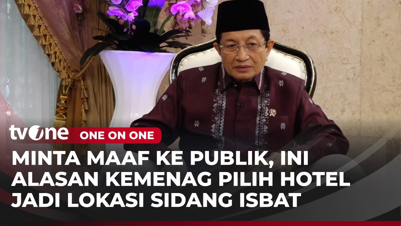 Menag Minta Maaf Soal Sidang Isbat Digelar di Hotel | One On One tvOne