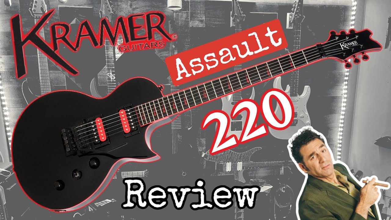 Обзор гитар Kramer Assault 220 / мой первый опыт игры на Kramer