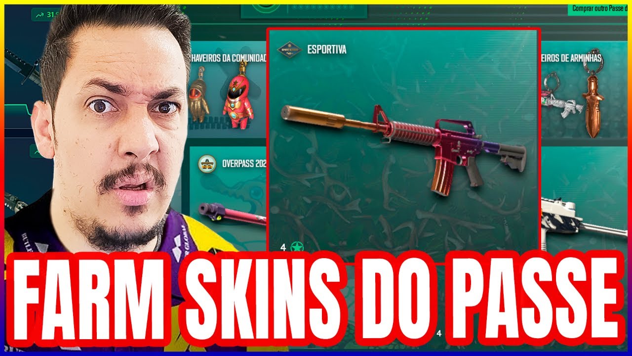 FARM SKINS DO PASSE - PhiL CANALNOOBGO #canalnoobgo #skinscs2