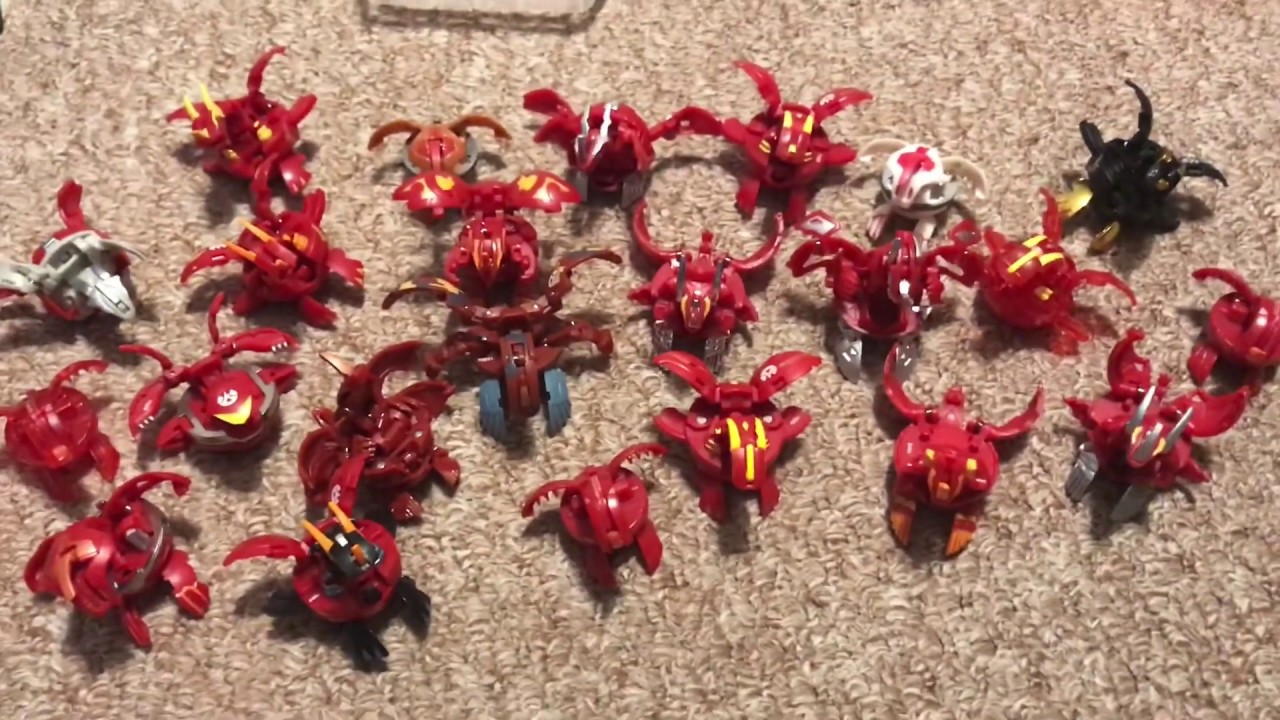 HUGE Bakugan Dragonoid Show-Accurate Collection!!!