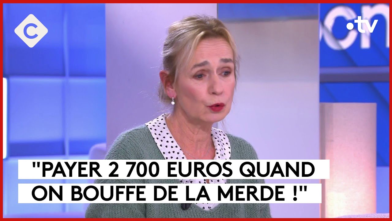 Ehpad : le cri d’alerte de Sandrine Bonnaire - C à Vous - 30/11/2023