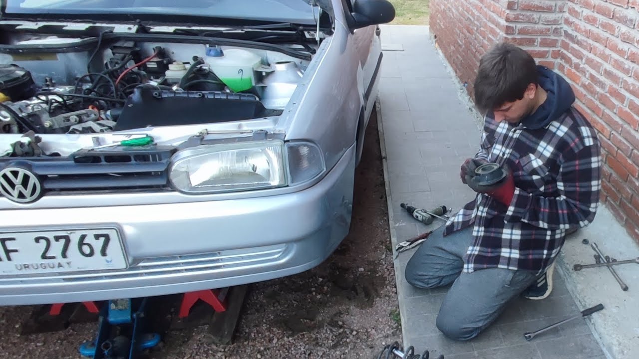 Cómo cambiar un ruleman delantero de Gol g2 y no morir en el intento