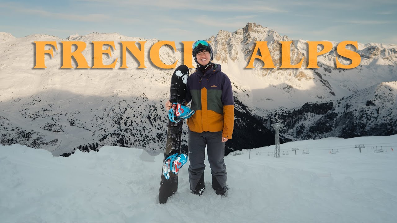 The Best Snowboarding and Skiing: French Alps