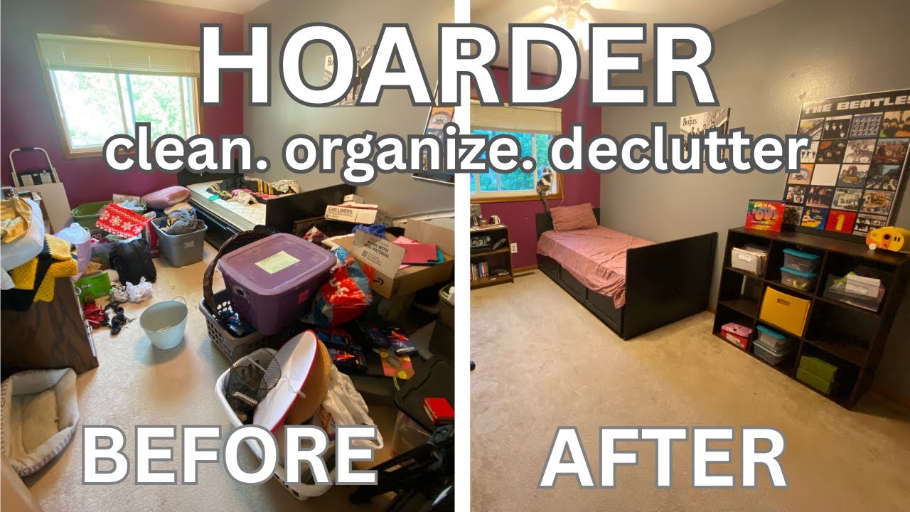 HOARDERS!!! EXTREME CLEAN AND DECLUTTER WITH US